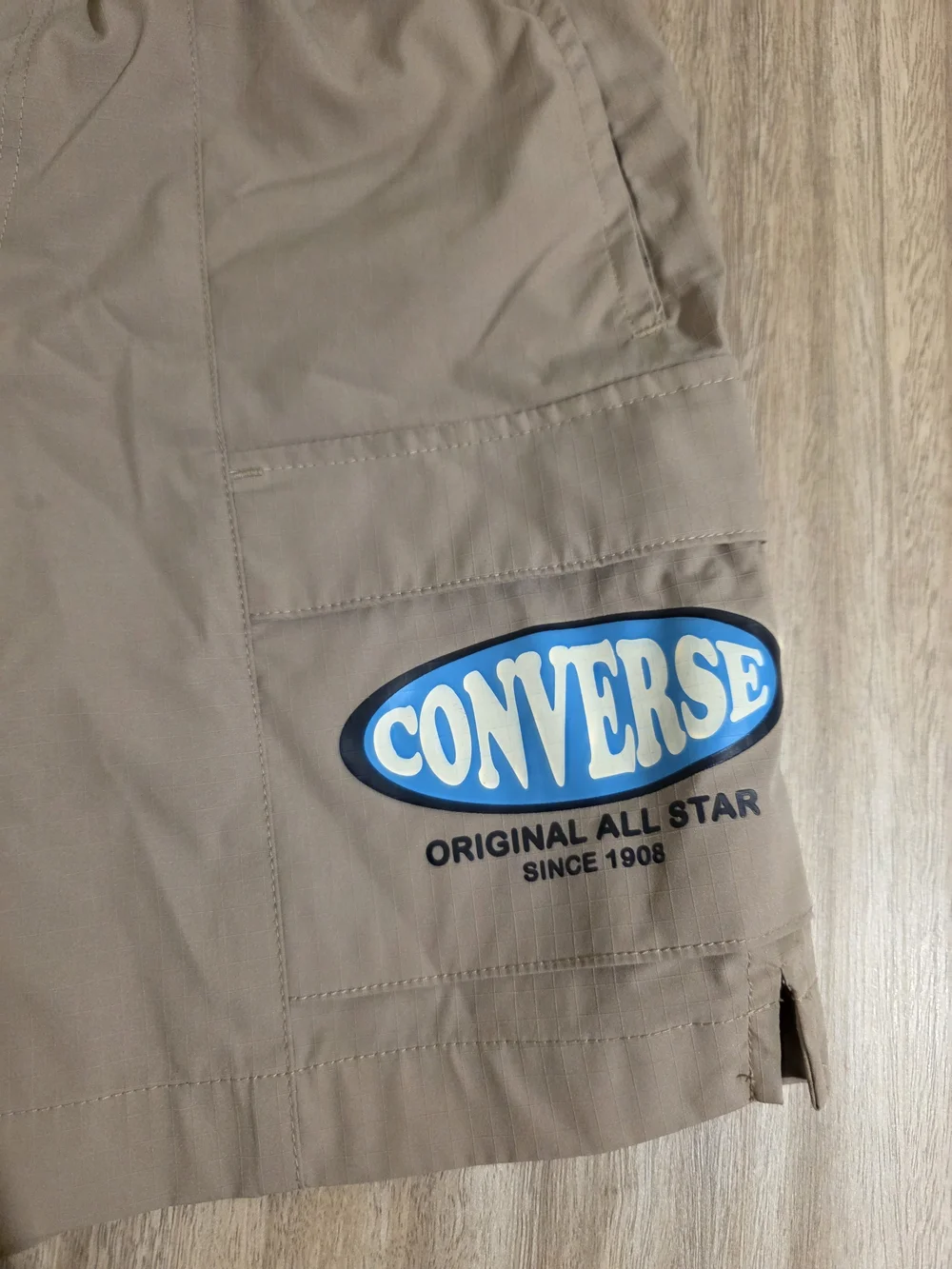 Converse Boys SIZE S Tan Cargo Shorts